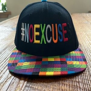 Customer Lids hat. #No Excuses. One size.